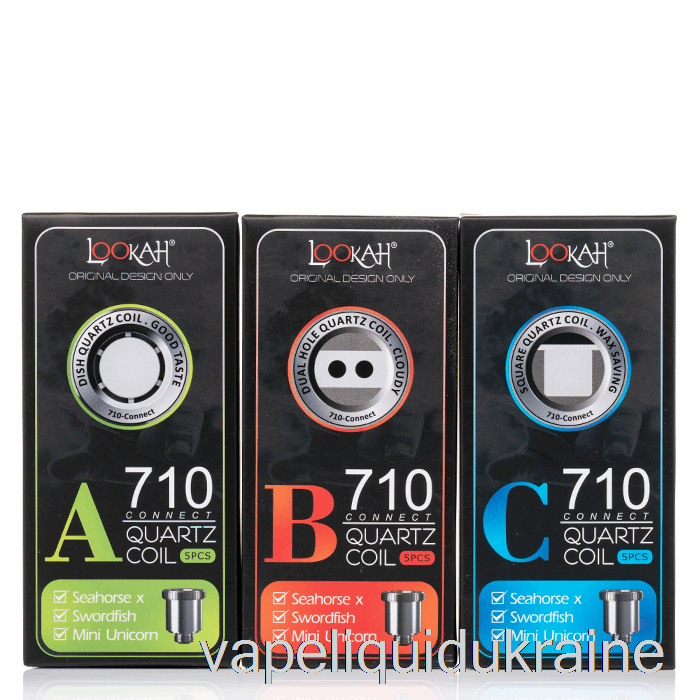 Vape Liquid Ukraine Lookah 710 Connect Quartz Coils Version D